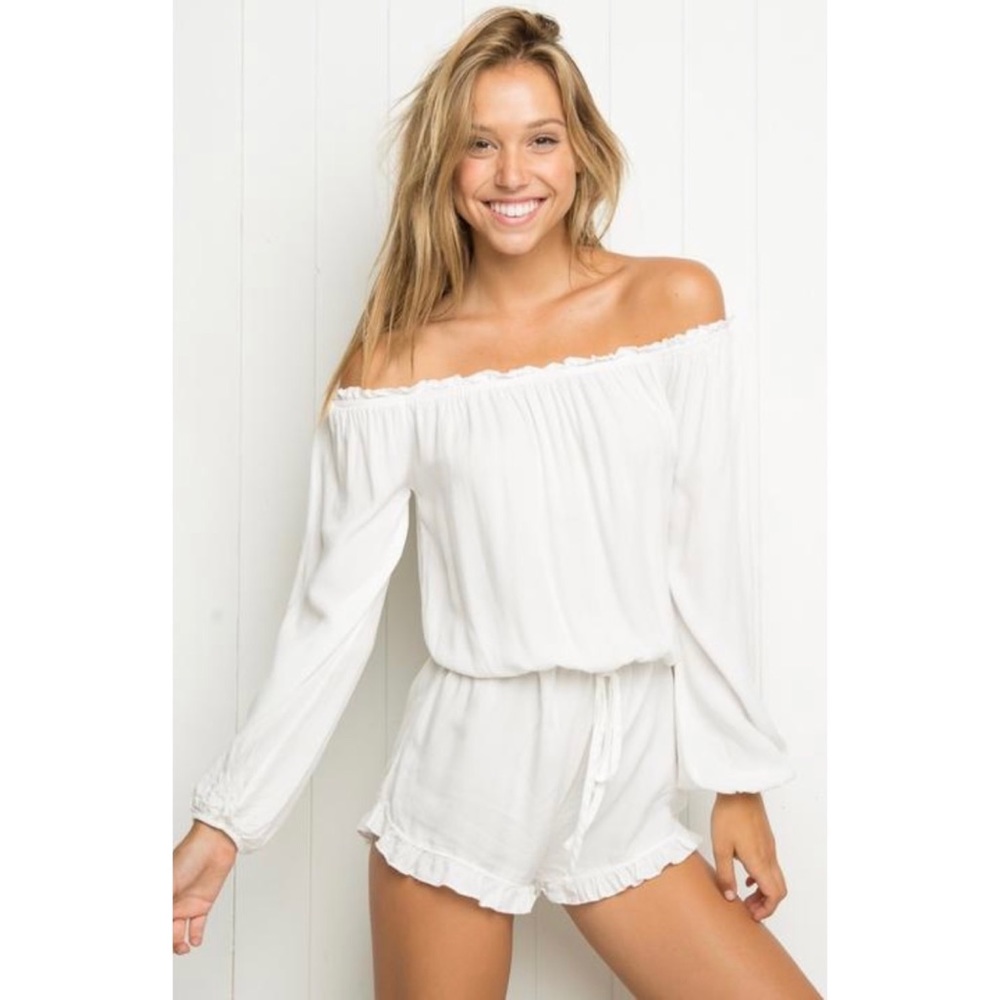 Brandy Melville gabriella off the shoulder romper